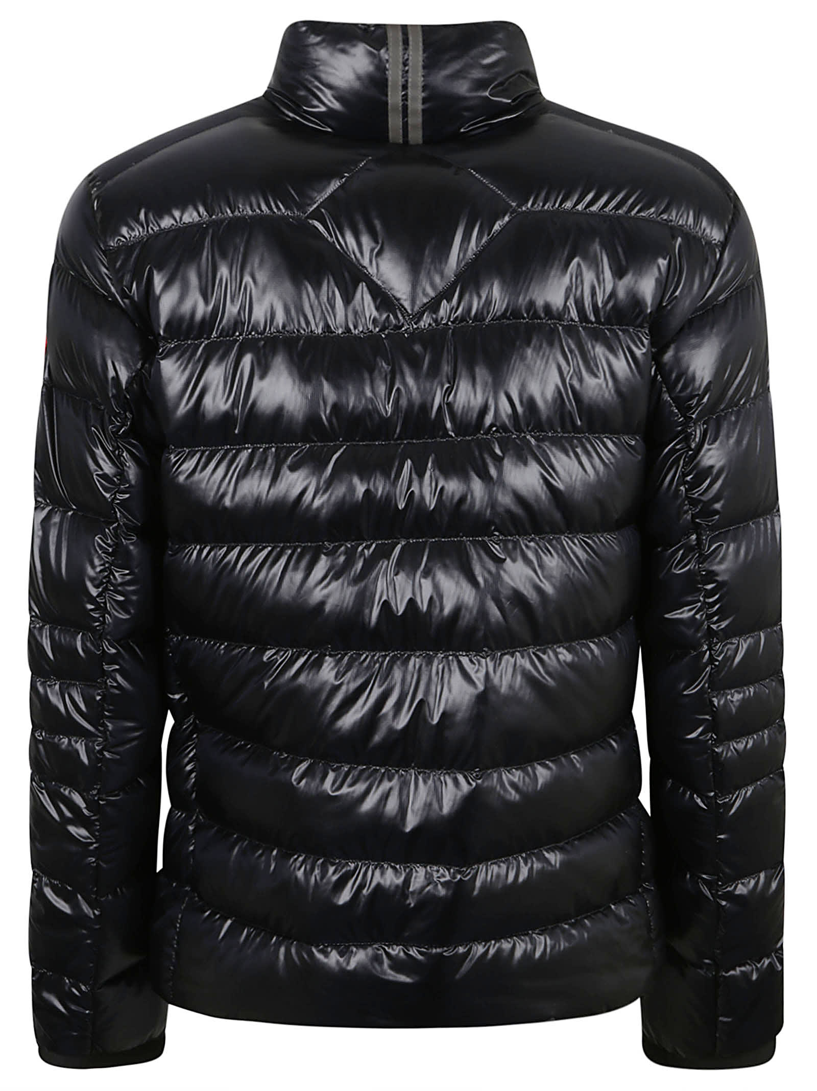 Shop Canada Goose Crofton Padded Jacket In Black