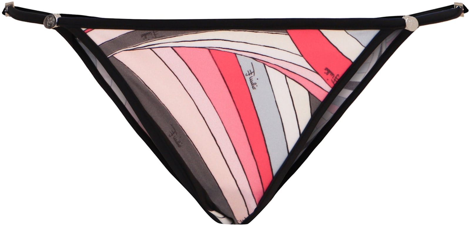 Pucci Printed Bikini Briefs In Multi