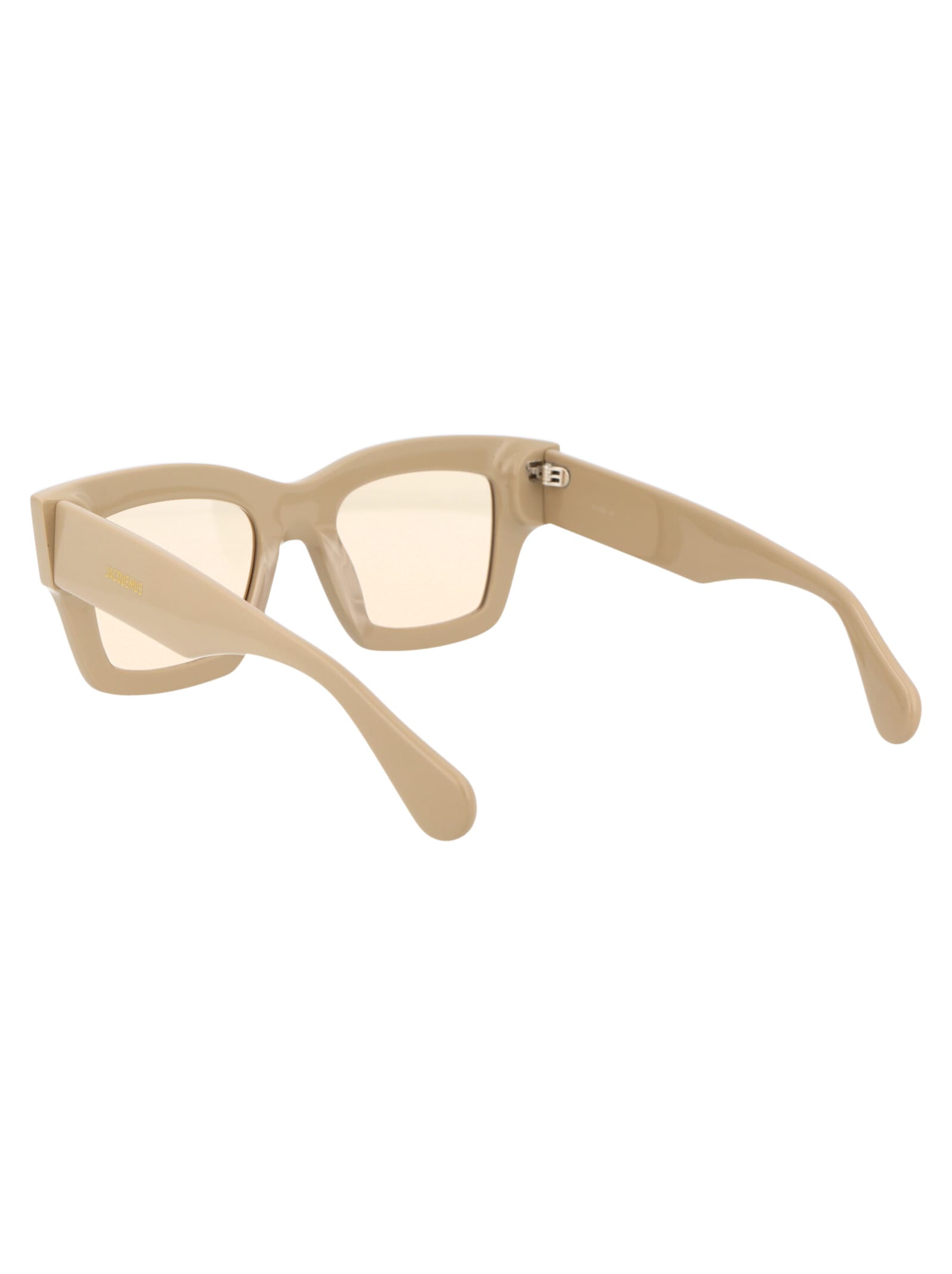 Jacquemus Les Lunettes Baci Sunglasses In Beige