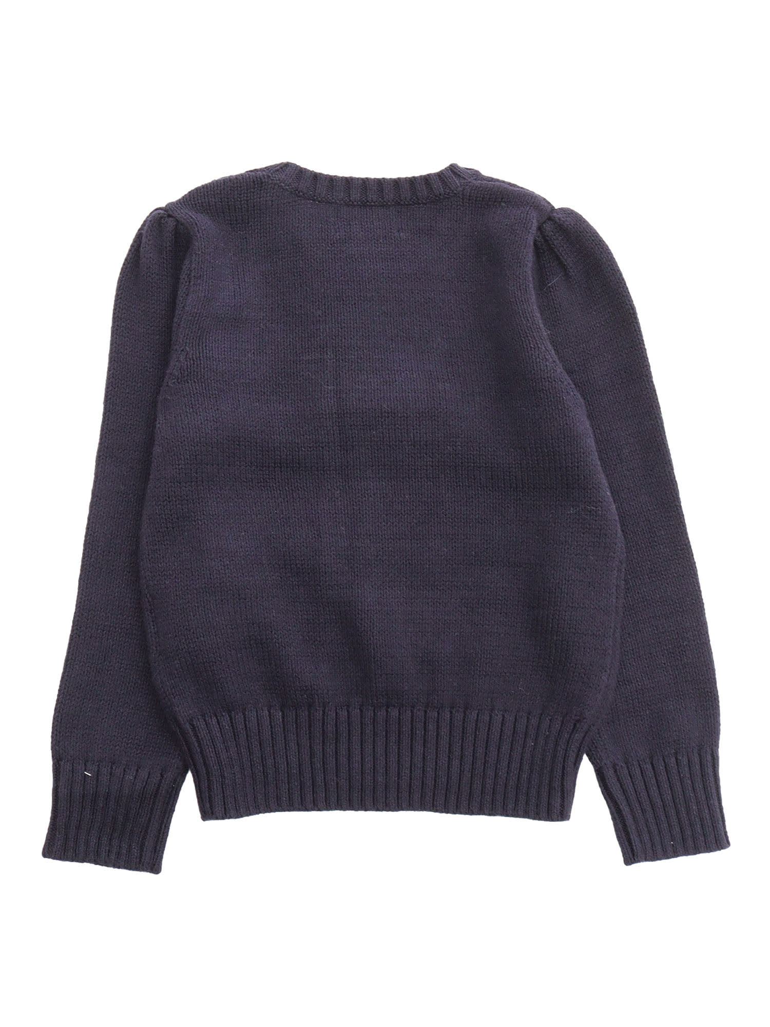 Polo Ralph Lauren Bearsweater-sweater-pullover In Blue