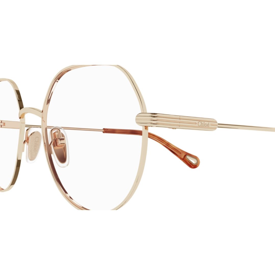 Chloé Ch0137o006 Gold Gold Transparent