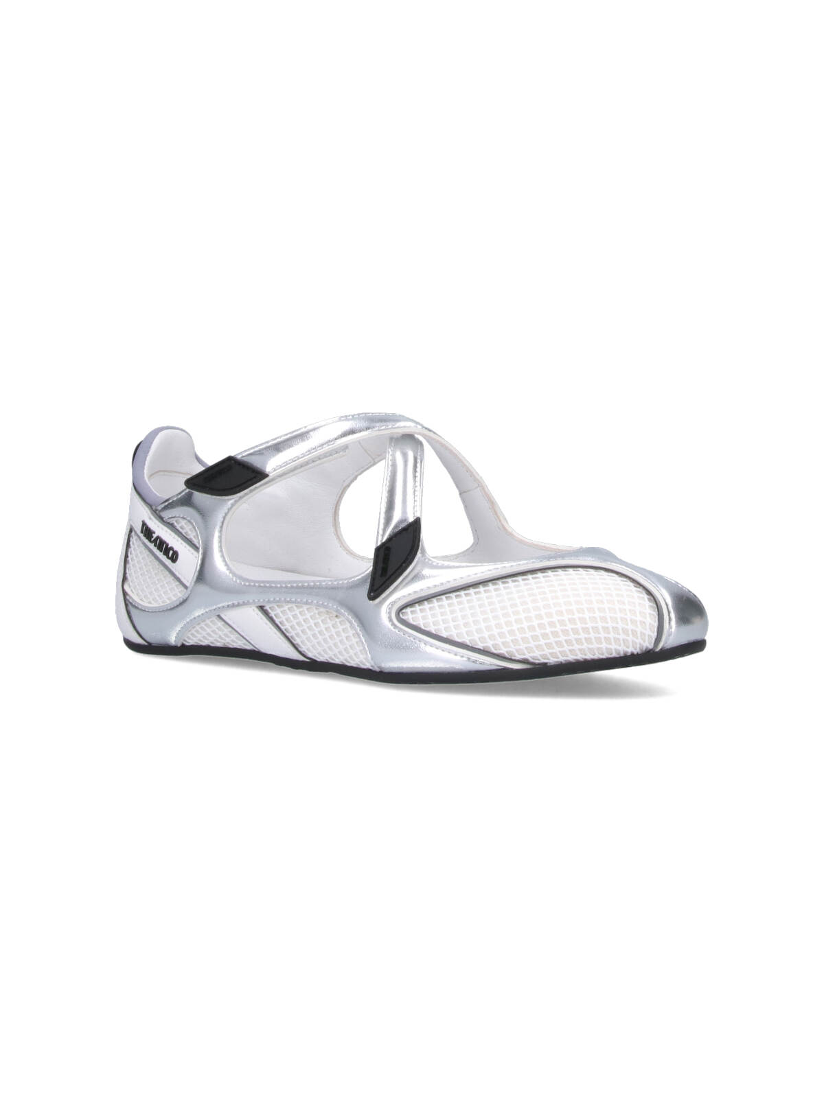 Attico Floor 01 Flat Ballet Flats In Multi