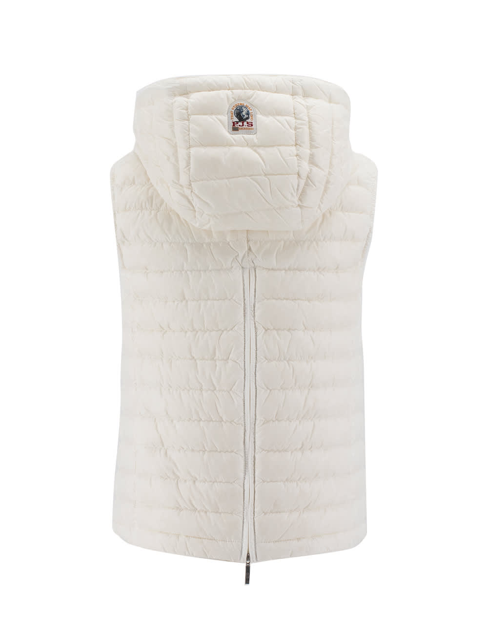 Shop Parajumpers Gilet In Off White