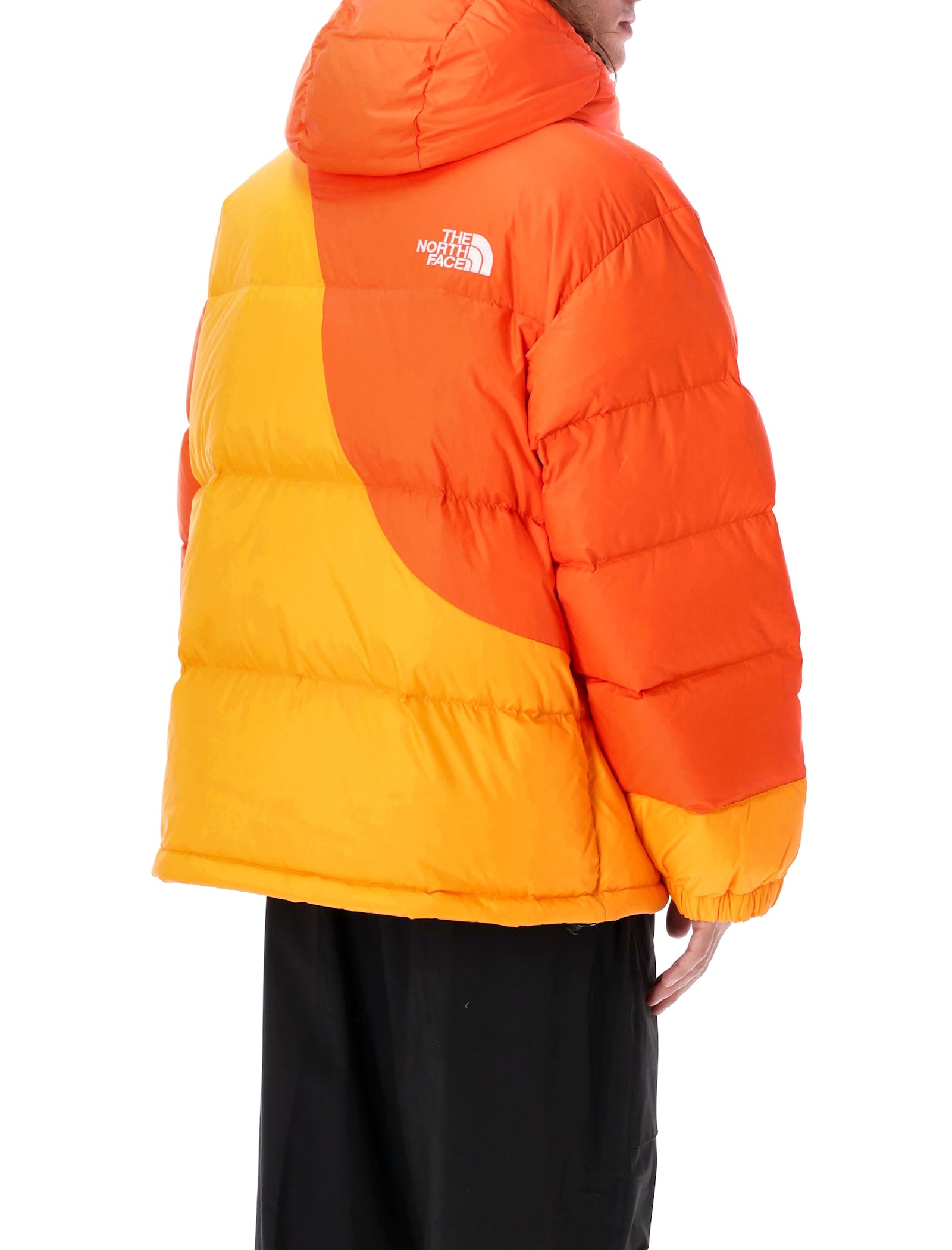 Shop The North Face Tnf X Yinka Ilori Down Jacket In Red Orange/apricot Glaz