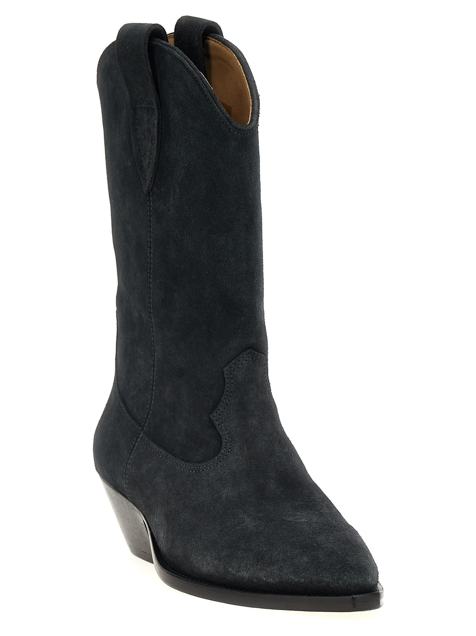 Shop Isabel Marant Duerto Boots In Black