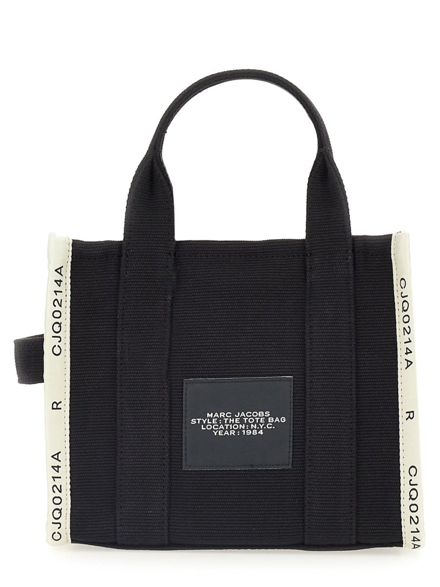 Shop Marc Jacobs The Tote Small Bag In Black