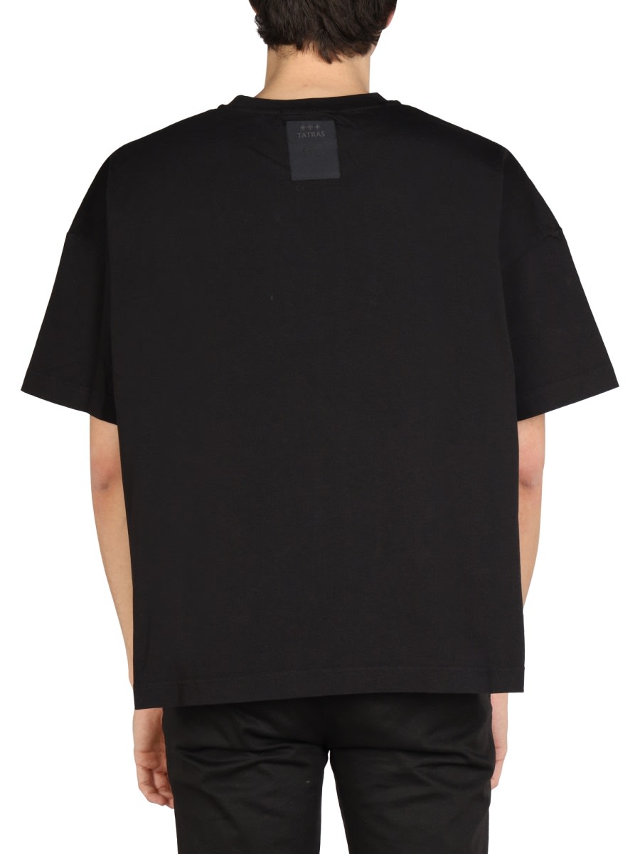 Shop Tatras Oversized Fit T-shirt In Black