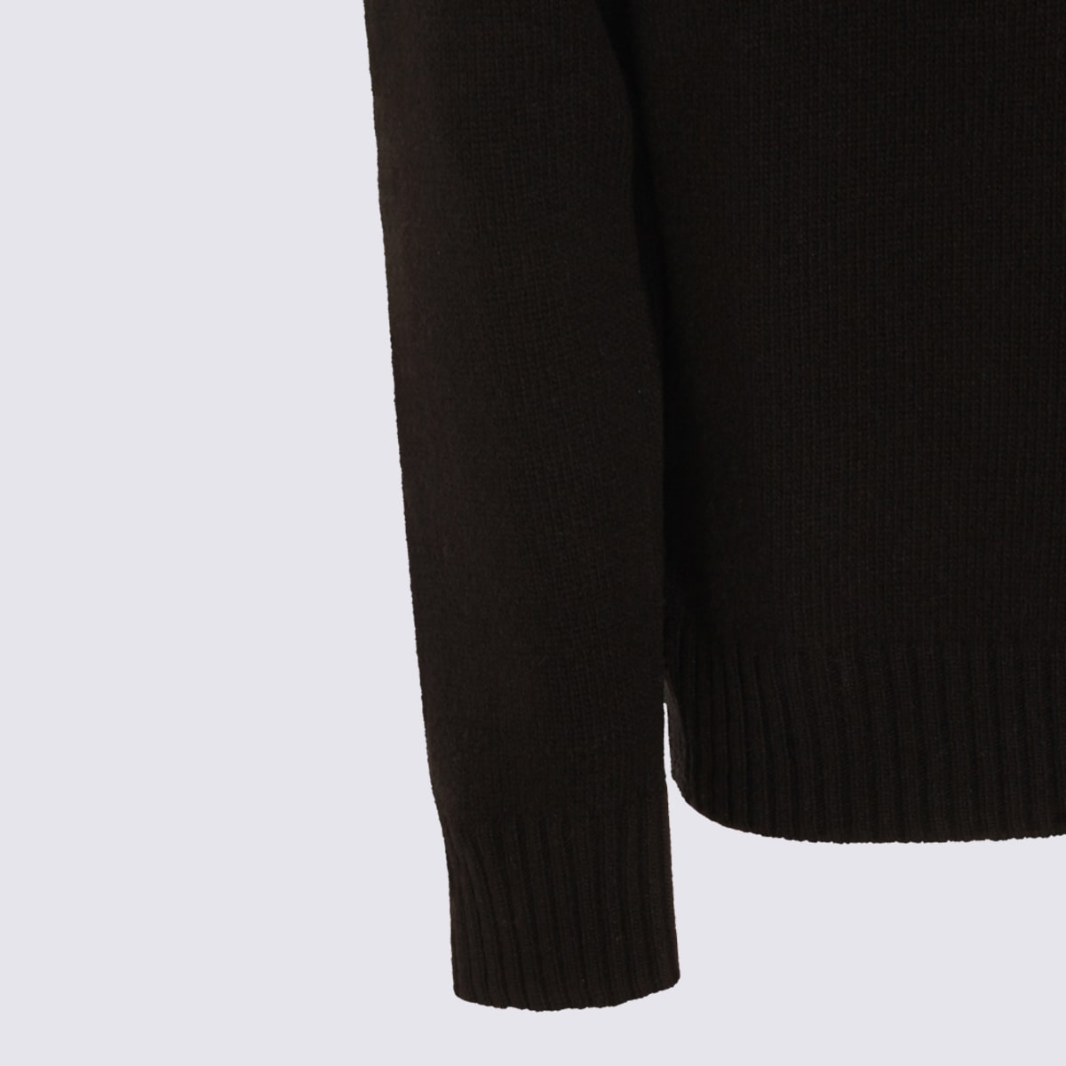 Seven Gauge Sweaters Blacks And Greys In Black