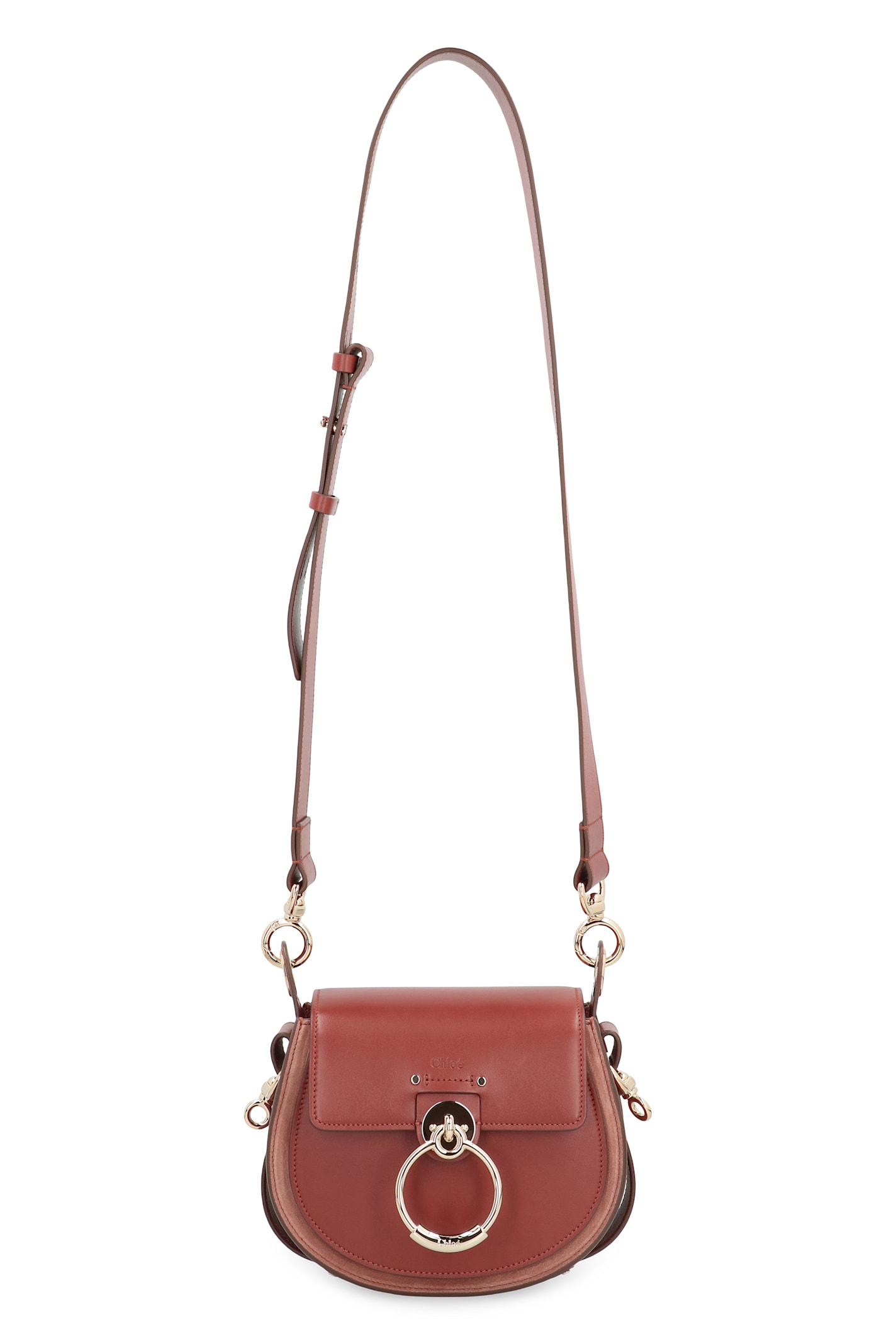 Chloé Small Leather Bag In Brown