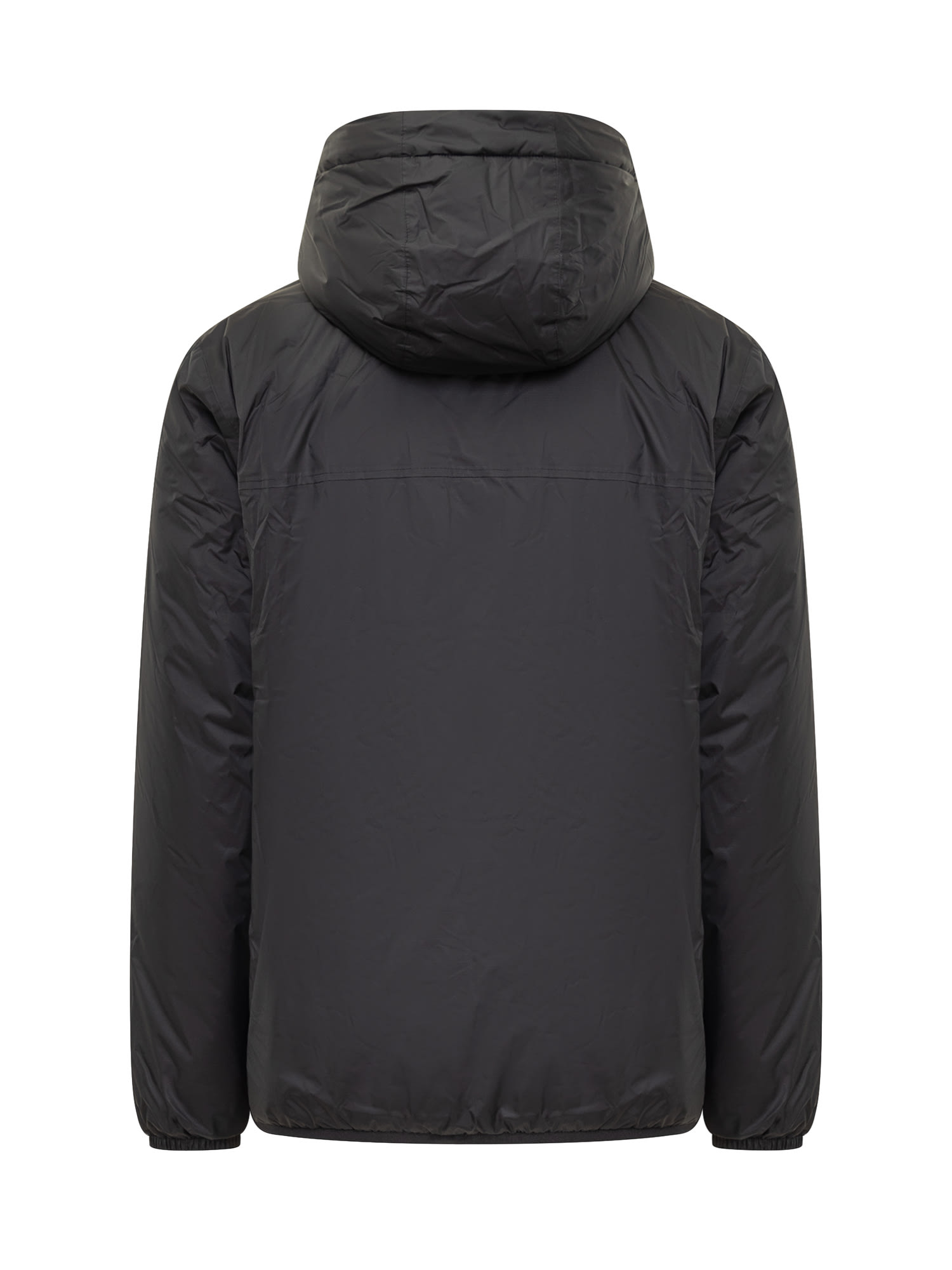 Shop K-way Le Vrai 3.0 Claude Jacket In Black Pure