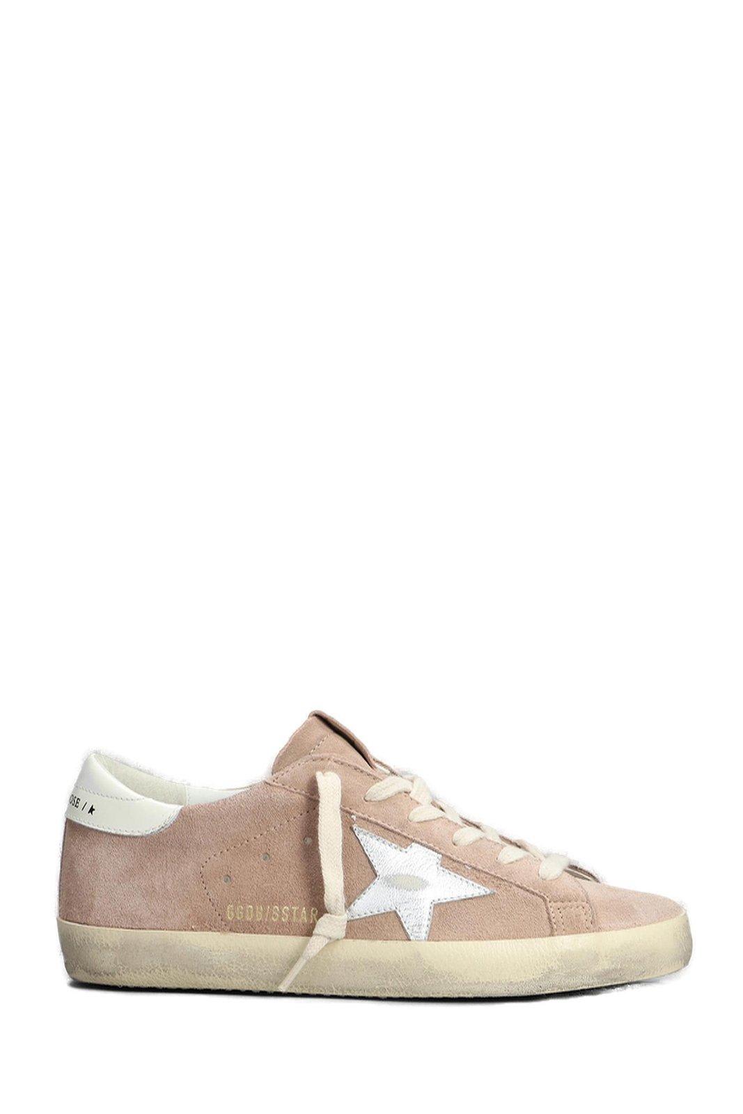 Shop Golden Goose Superstar Low-top Sneakers In Pink