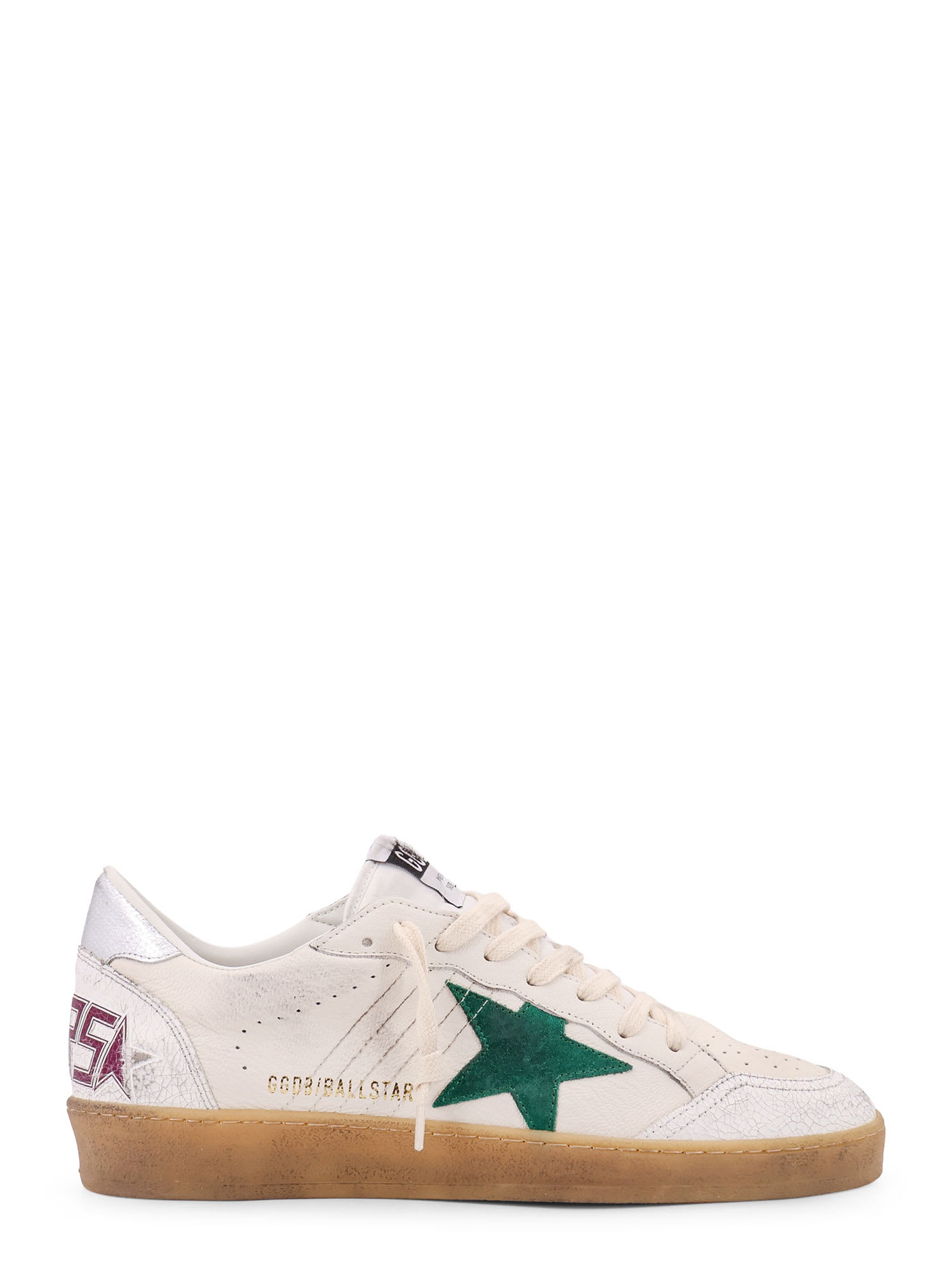 Shop Golden Goose Ball Star Sneakers In White