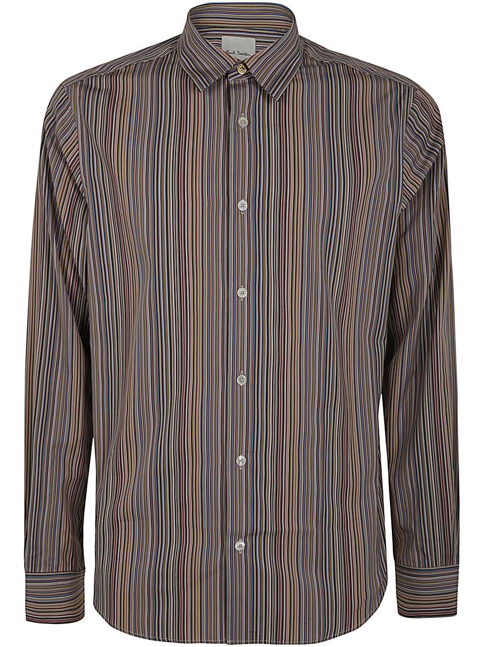 Shop Paul Smith Mens S/c Slim Fit Shirt In Multi