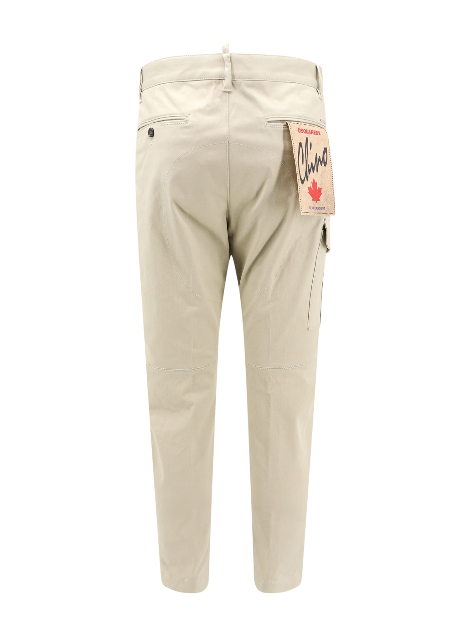 Shop Dsquared2 Sexy Cargo Trouser In Beige