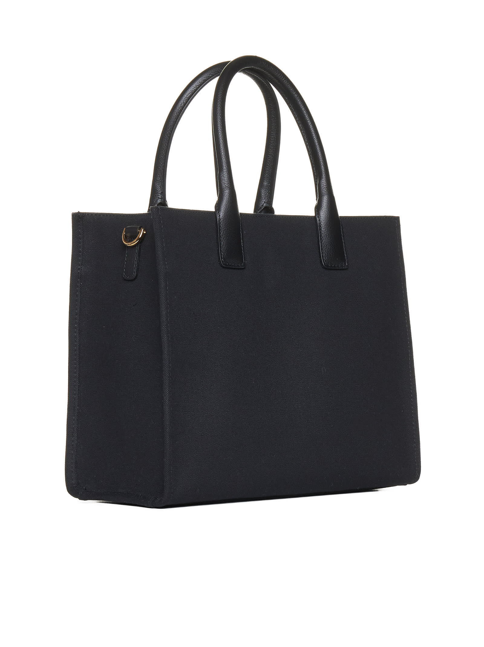 Versace Tote In Nero+oro