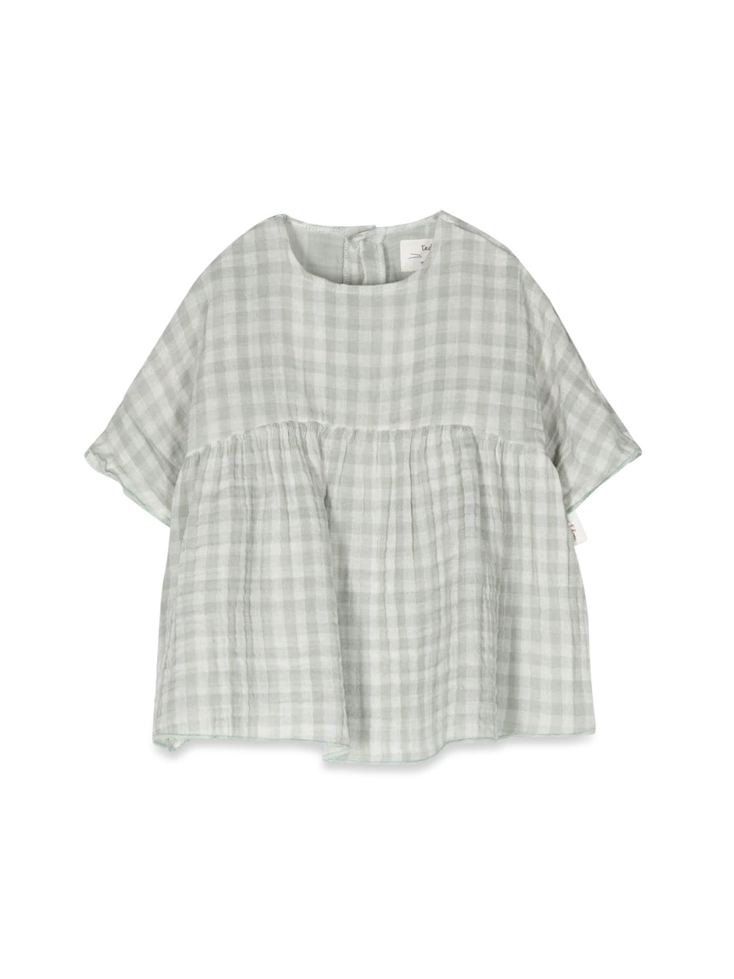 Teddy &amp; Minou Babies' Checkered Dress In Multicolor