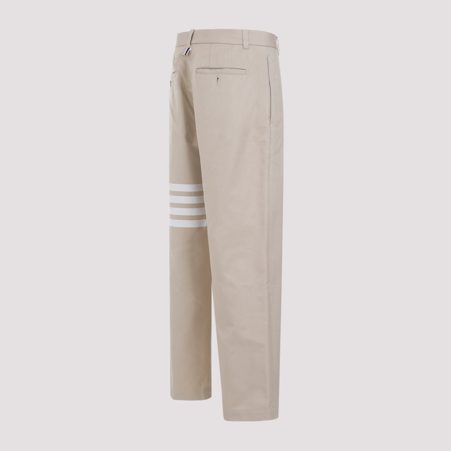 Shop Thom Browne Thome Browne Unconstructed Straight Leg Trousers In Camel