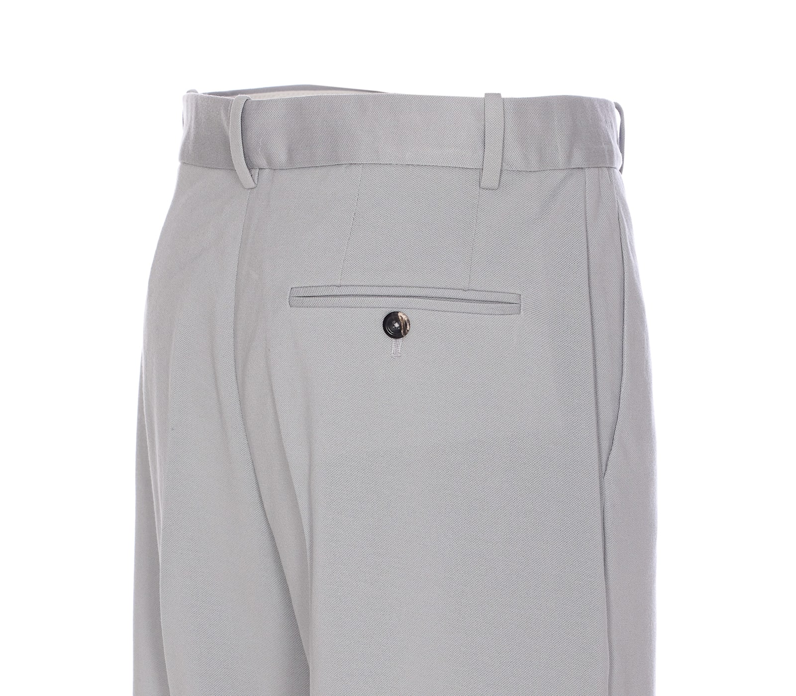 Circolo 1901 Regular Fit Trousers Button Detail