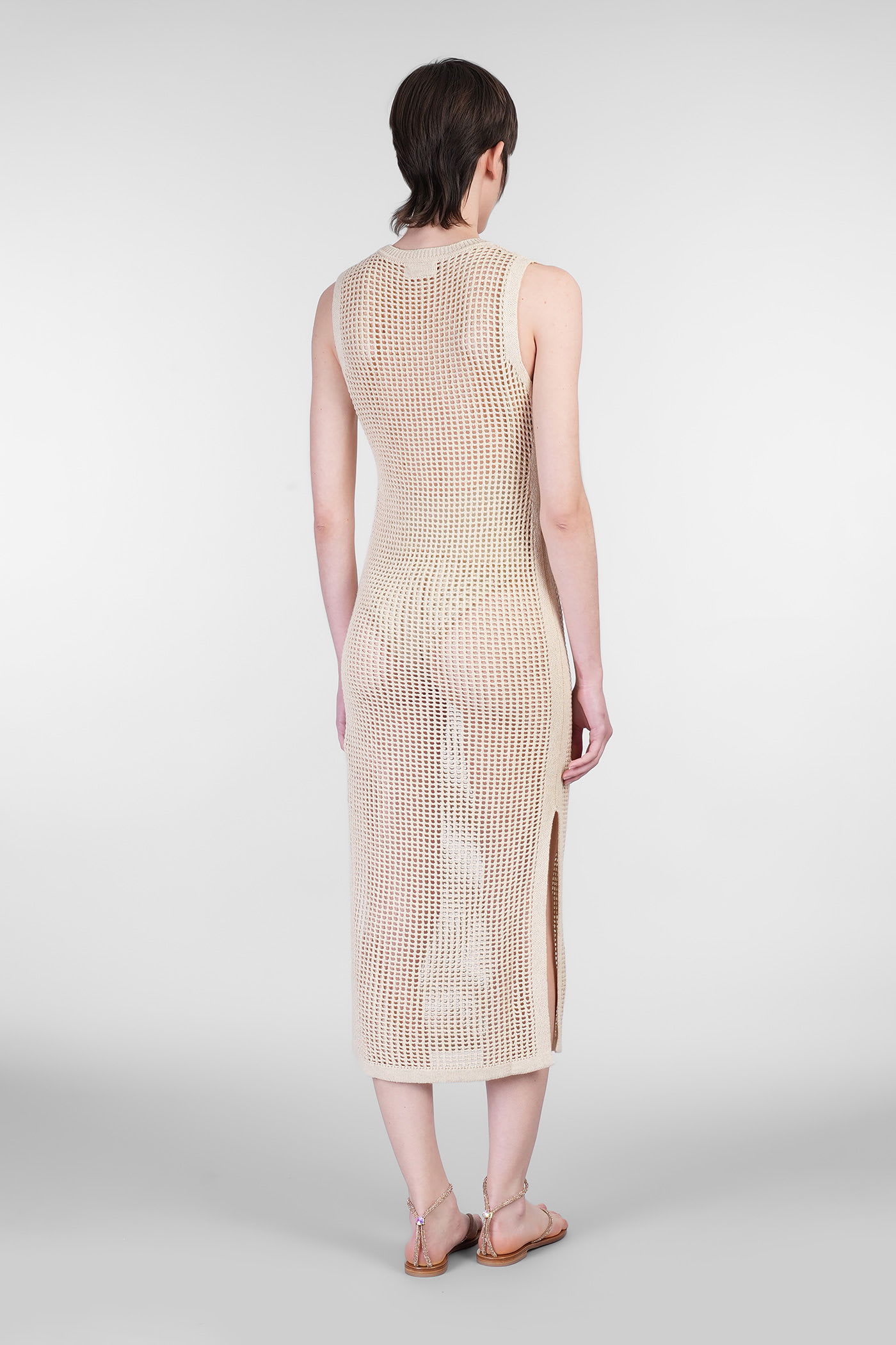 Mc2 Saint Barth Eileen In Beige Viscose In Neutral