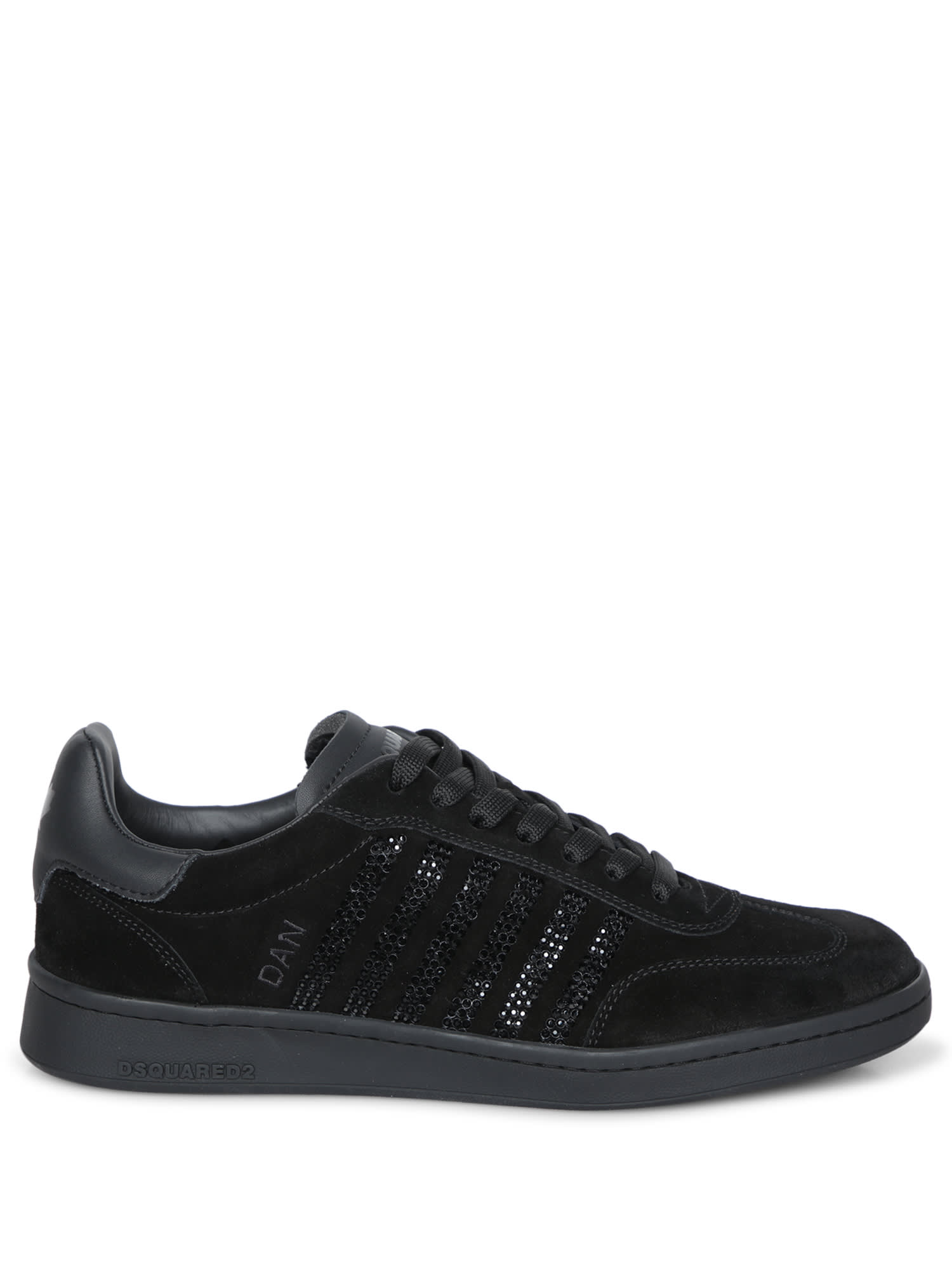 Dsquared2 Boxer Strass Black Sneakers