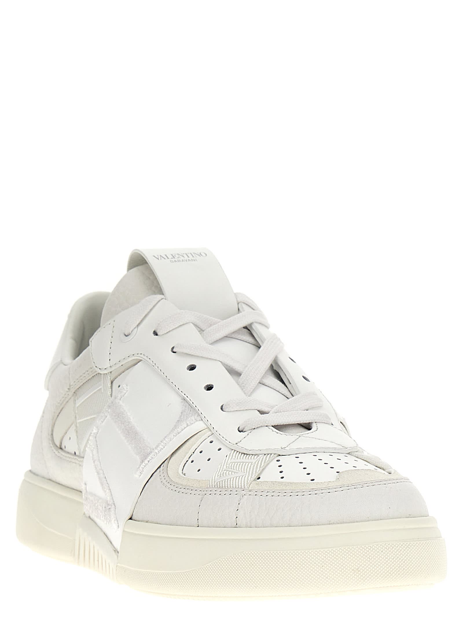 Shop Valentino Vl7n Sneakers In Bianco Bianco Bianco Bianco Iv