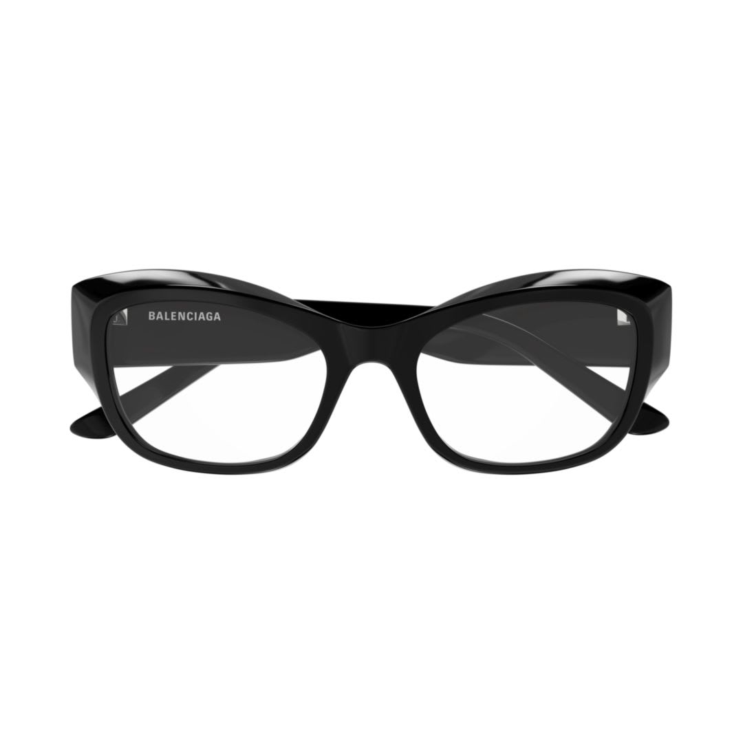 Balenciaga Eyewear Butterfly Frame Glasses In Black