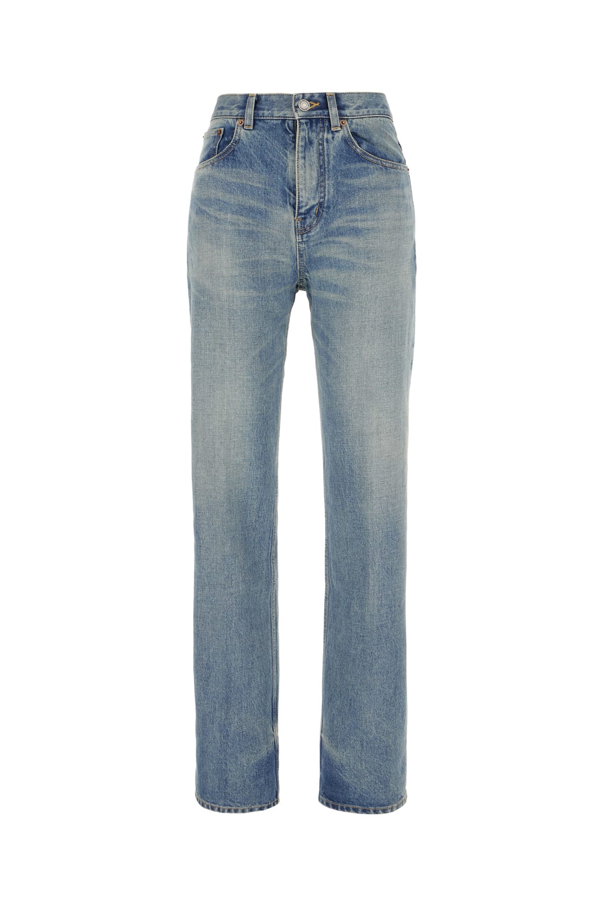 Saint Laurent Denim Jeans In Benjamin Blue