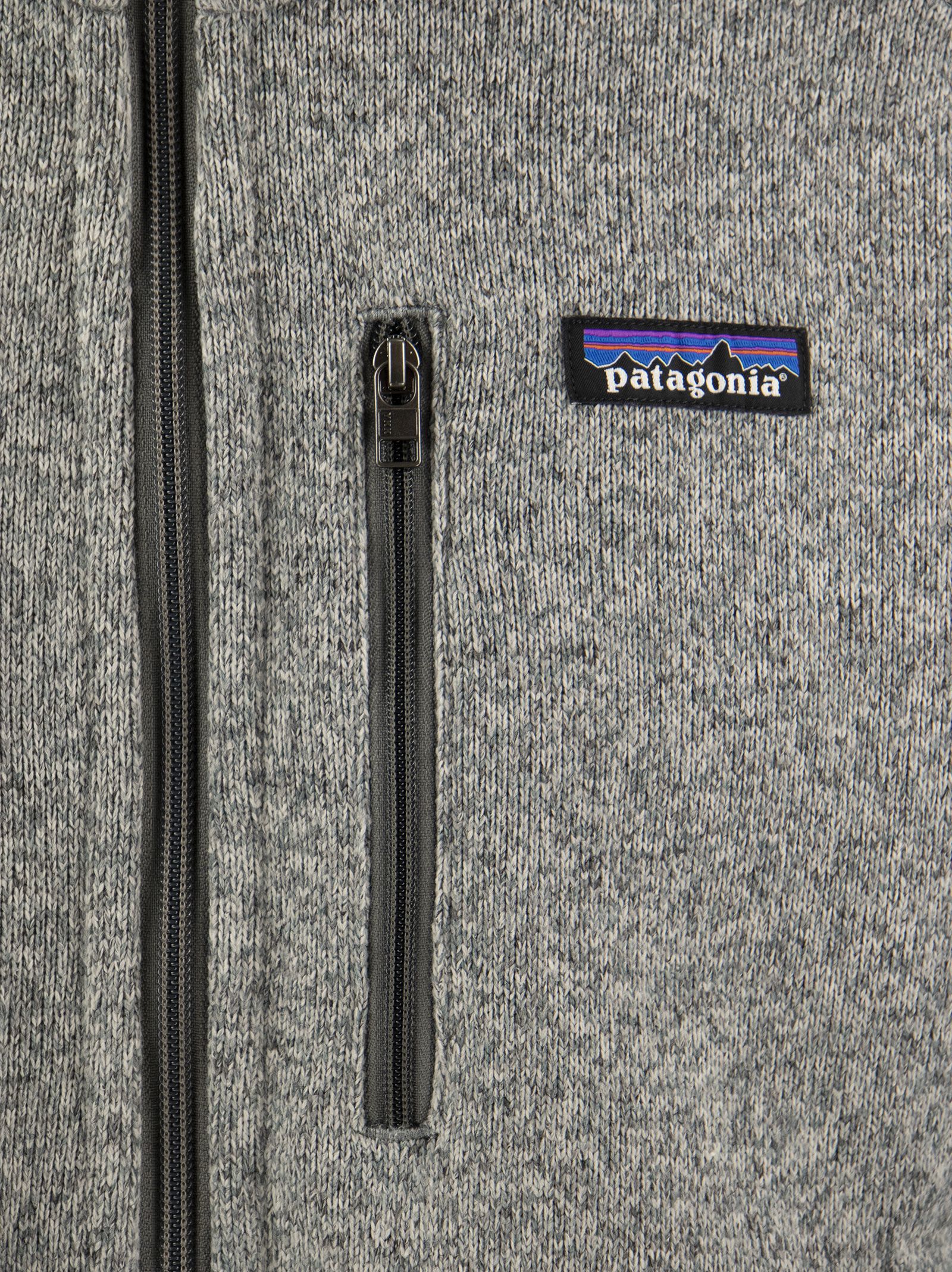 Shop Patagonia Better Sweater Fleece Jacket In Grey
