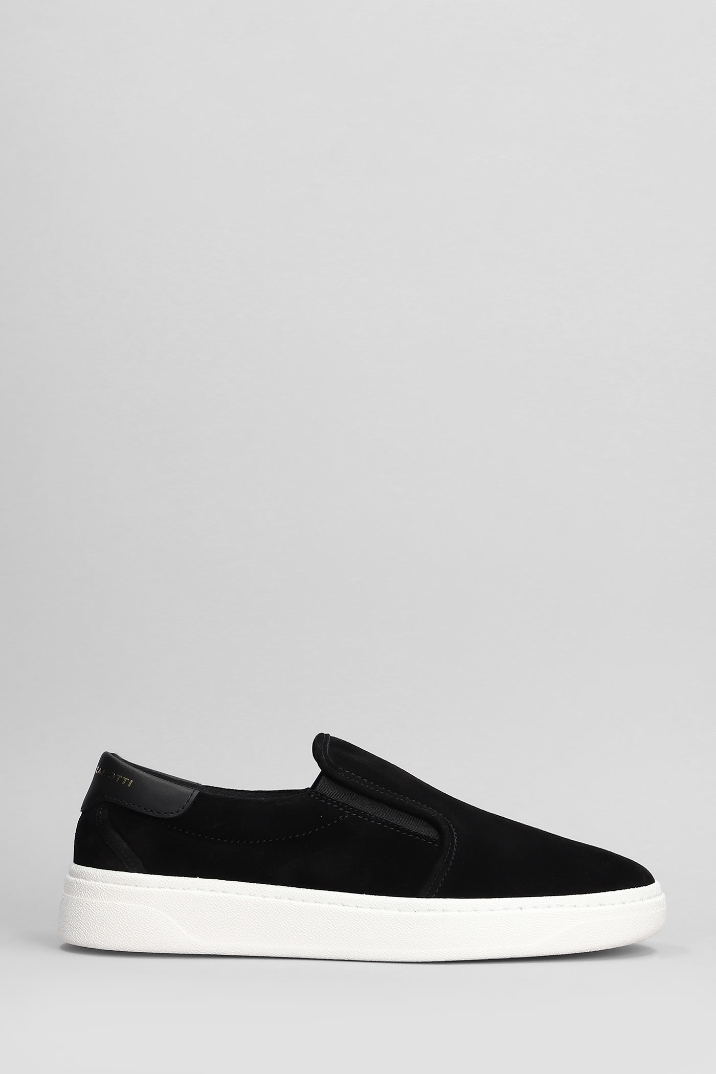 Sneakers In Black Suede