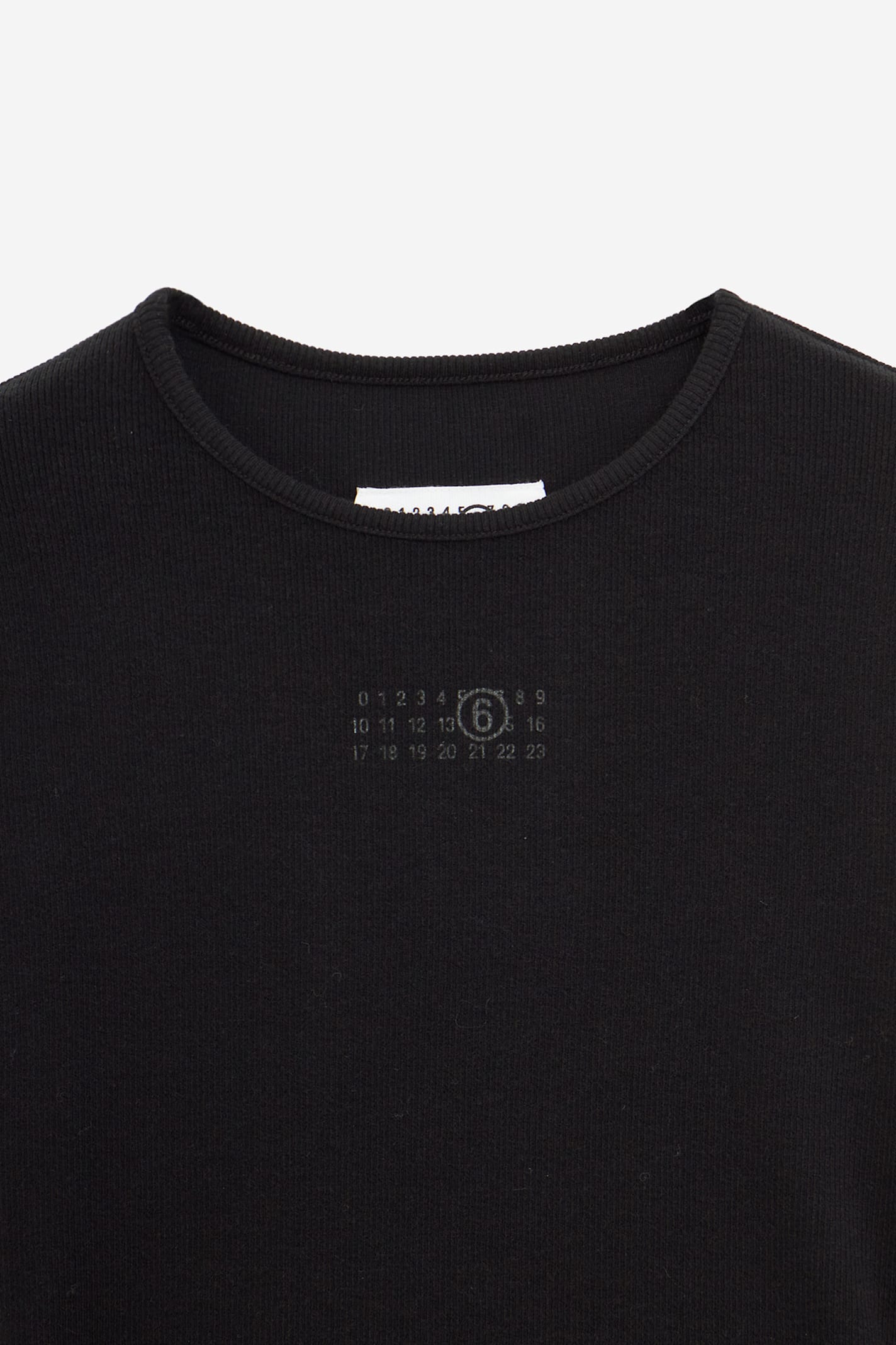 Mm6 Maison Margiela Topwear In Black