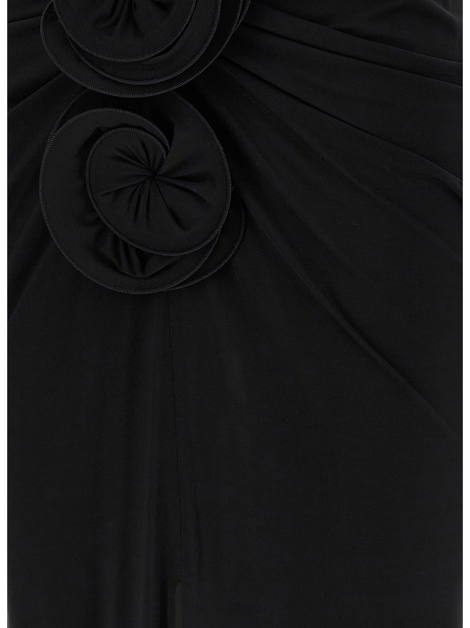 Shop Magda Butrym 18 Dress In Black