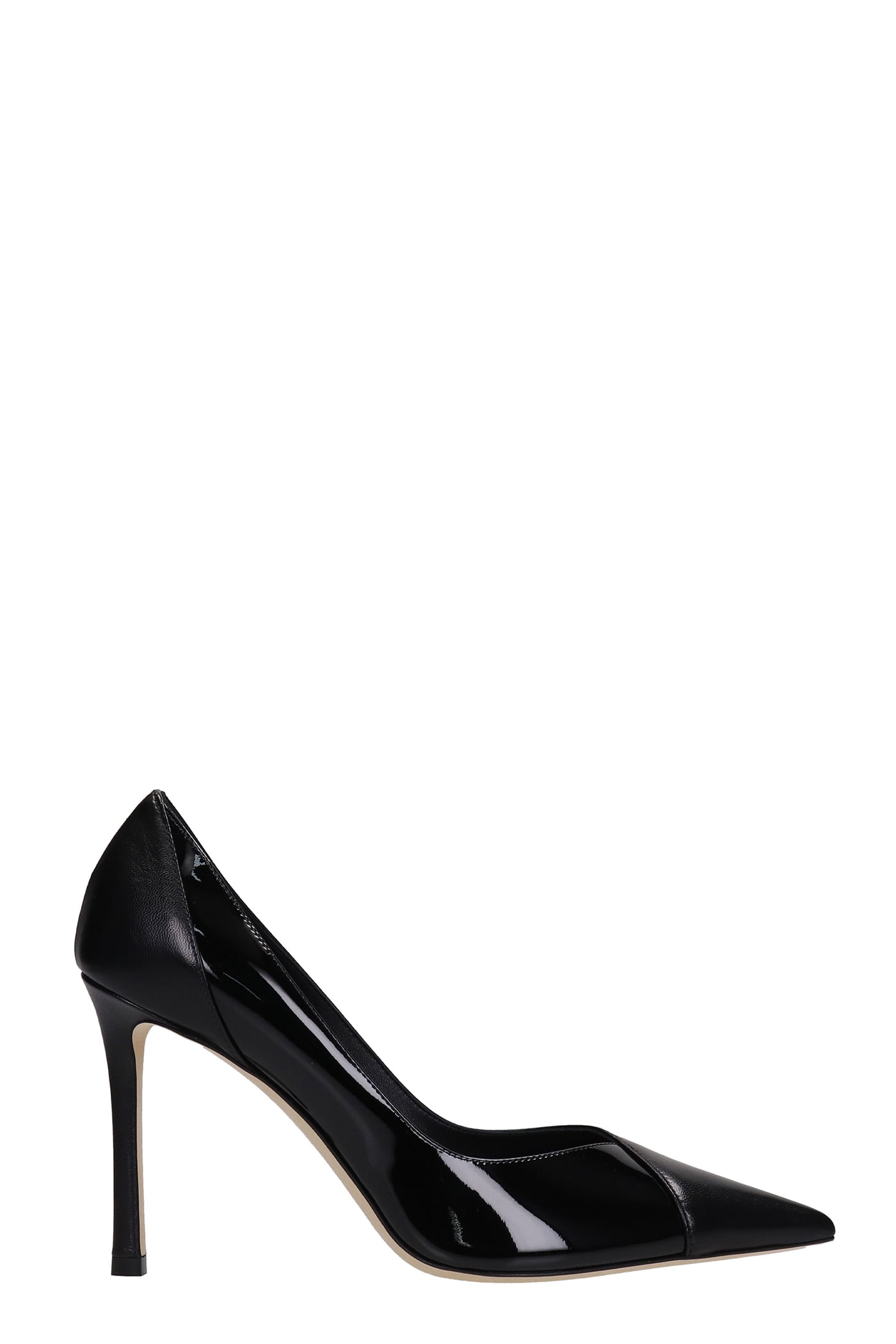 Jimmy Choo Cass 95 Pumps In Black Leather