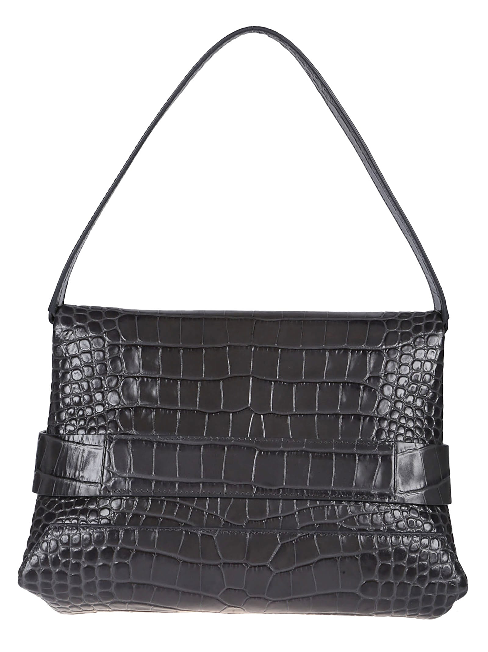 VICTORIA BECKHAM B BUCKLE CHAIN POUCH BAG 