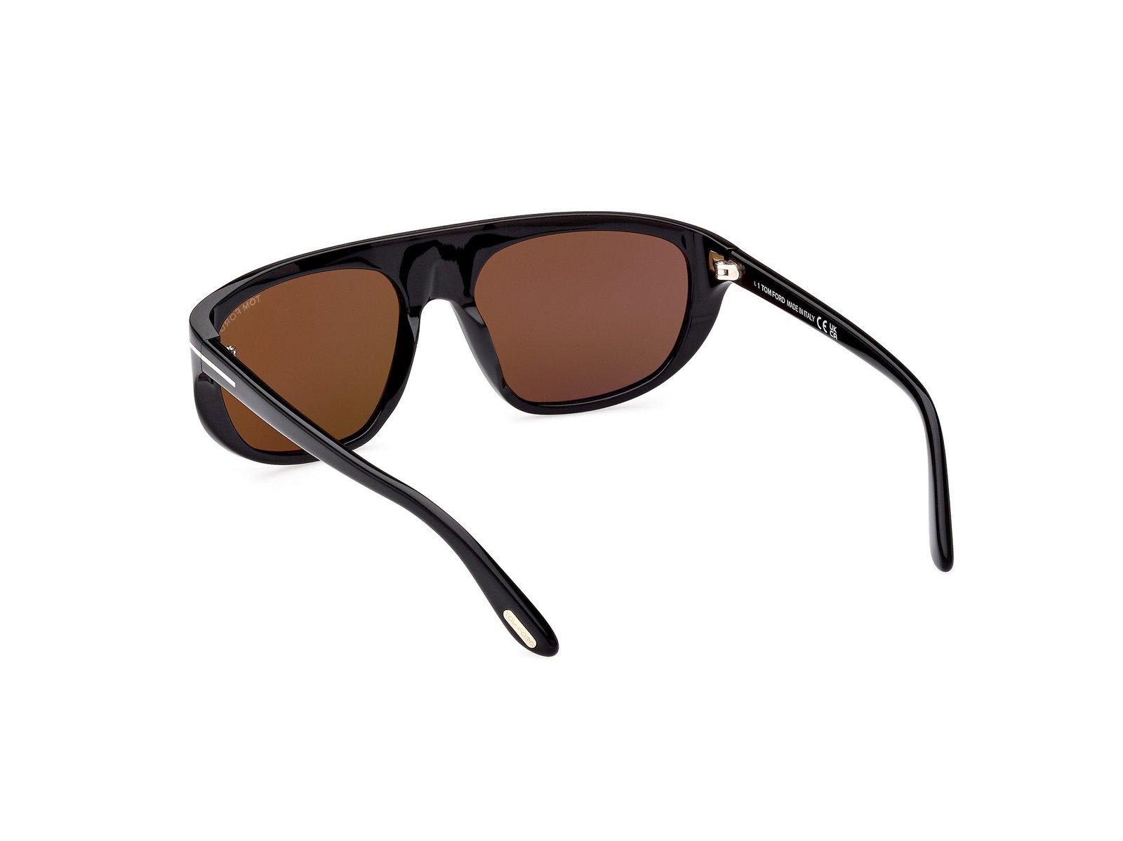 Shop Tom Ford Rectangle Frame Sunglasses In 01j