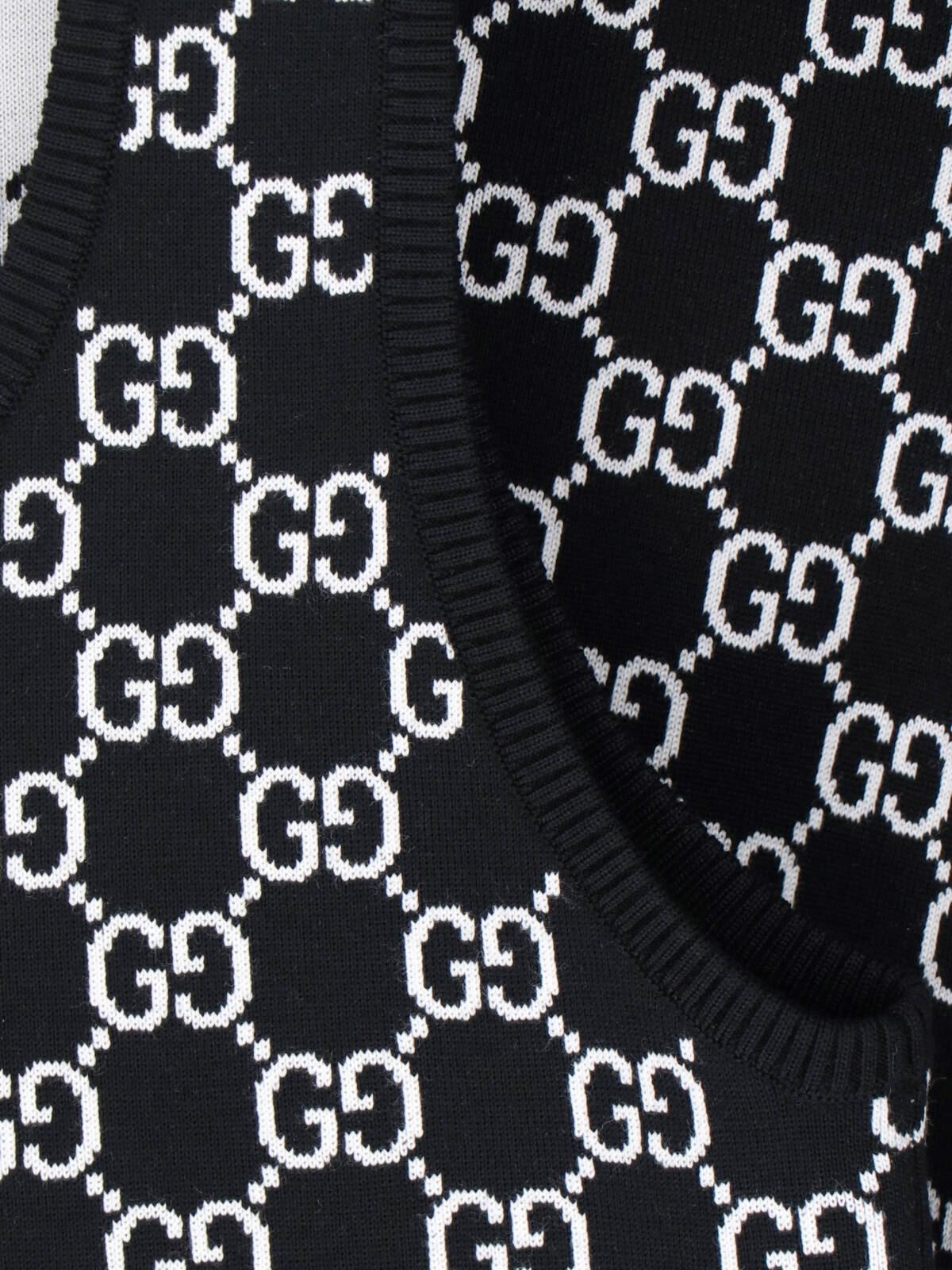 Gucci Women Embroidered Stretch Wool Blend Mini Dress In Multi