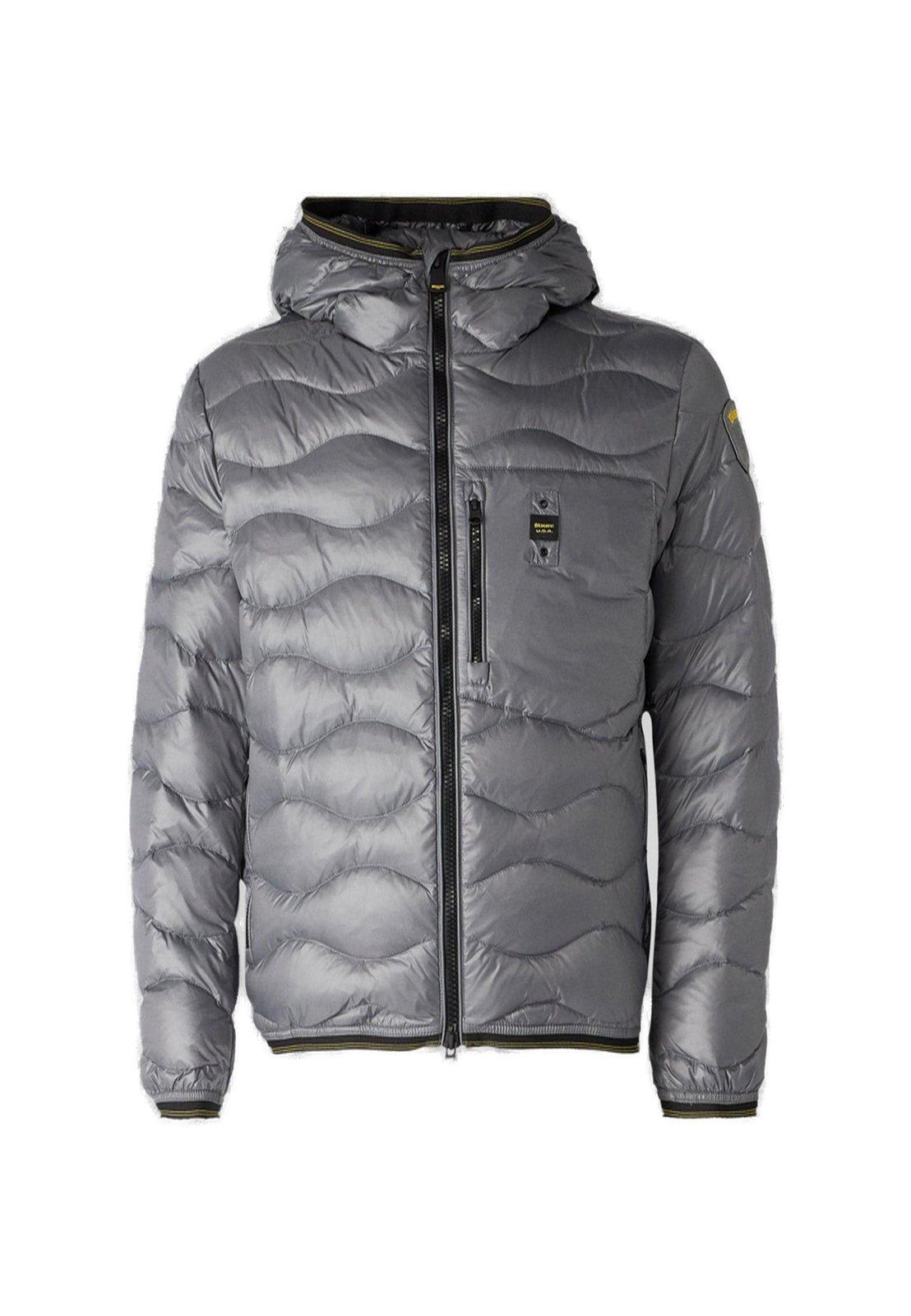 BLAUER ZIP-UP HOODED PUFFER JACKET 