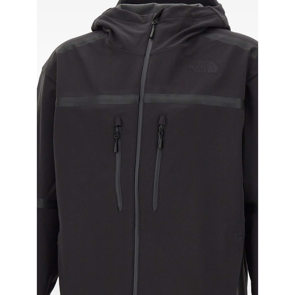 The North Face Hooded Jacket In Black