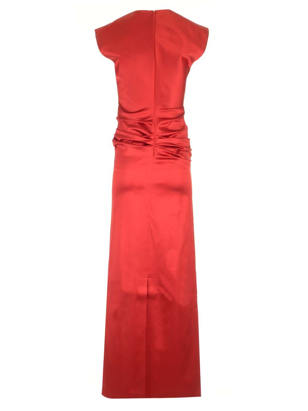 Max Mara Rea Draped Long Dress