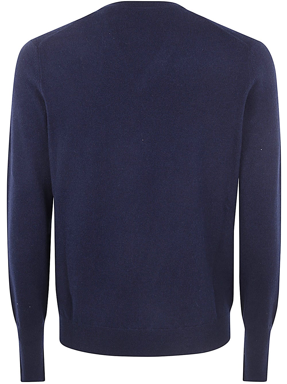 Shop Ballantyne V Neck Pullover In Navy