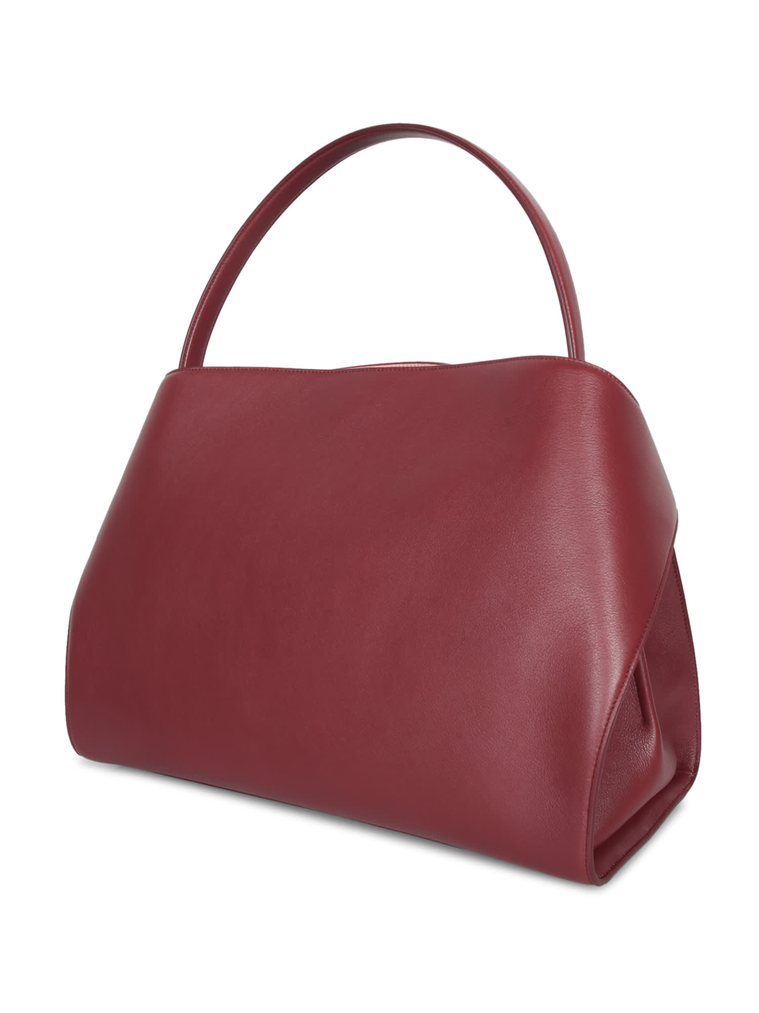 Ferragamo Hug Large Mauve Handbag