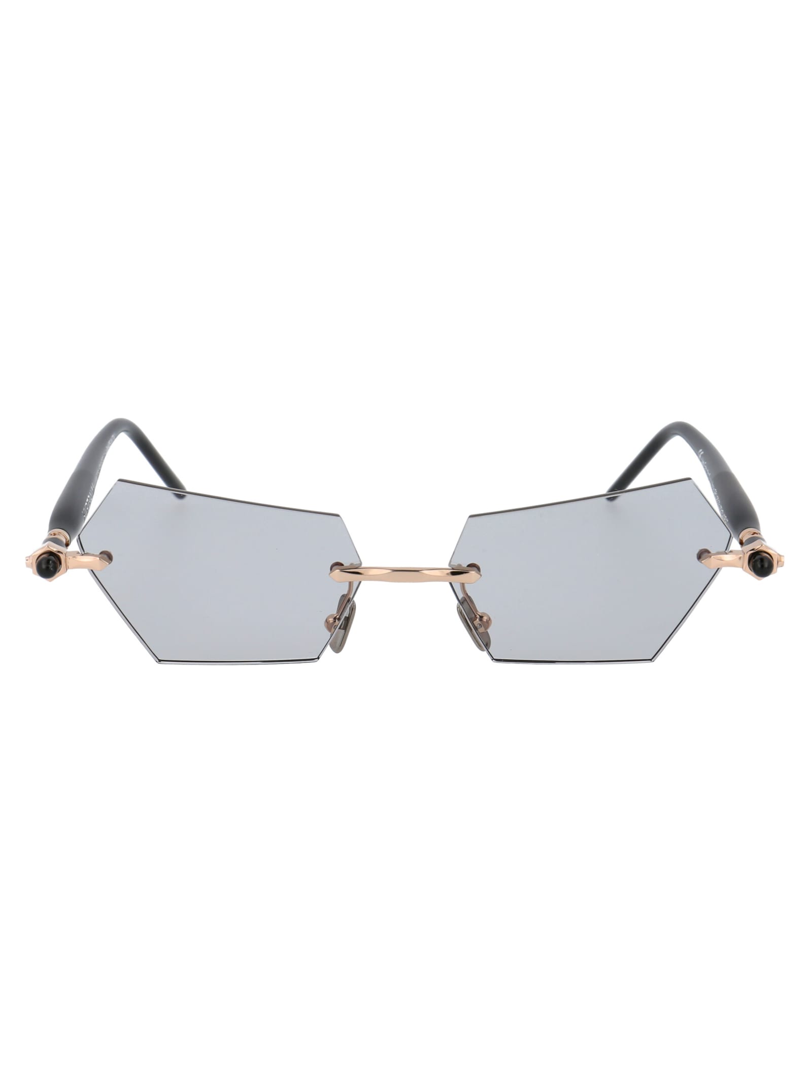 Shop Kuboraum Maske P51 Sunglasses In Pg Bb Grey1