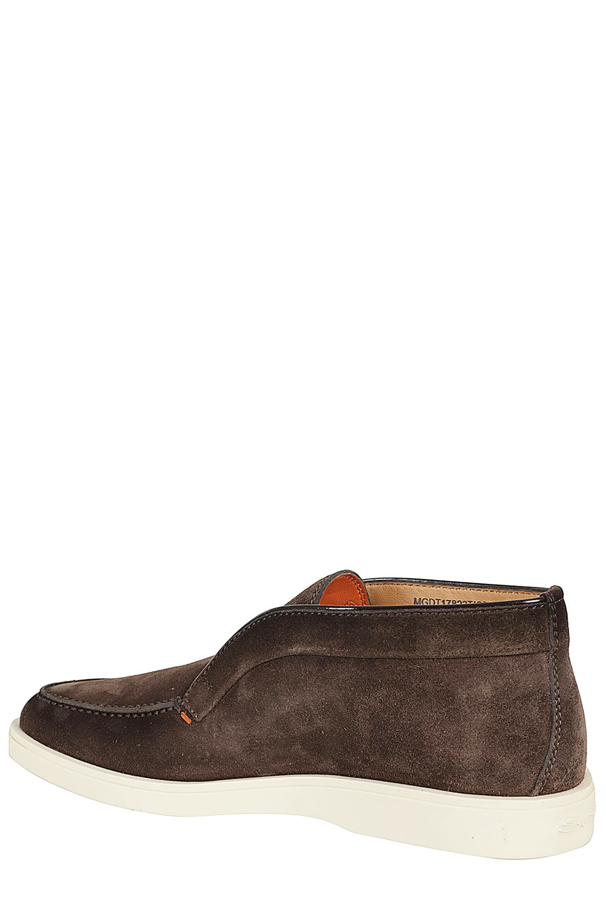 Shop Santoni Digits D In Dark Brown