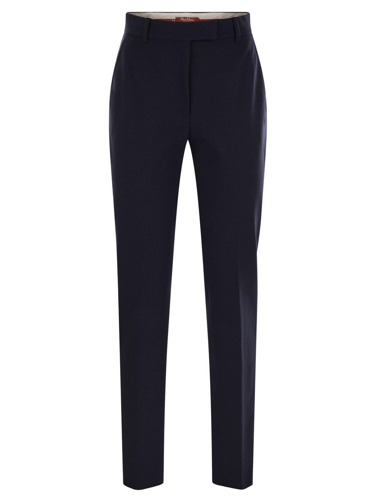 High Rise Slim Fit Trousers