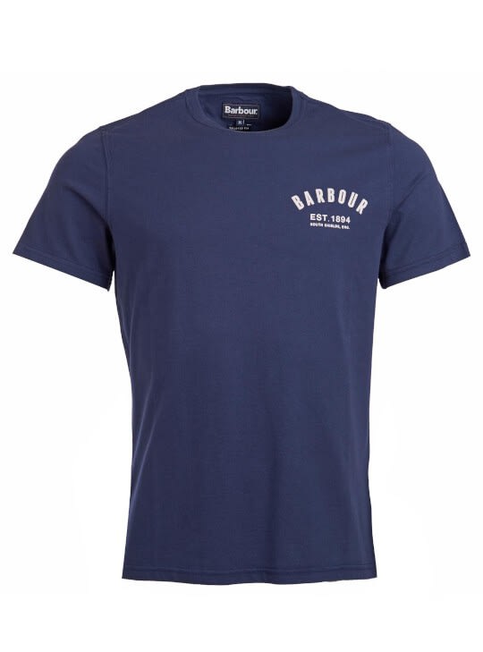 Barbour Preppy T-shirt In Navy