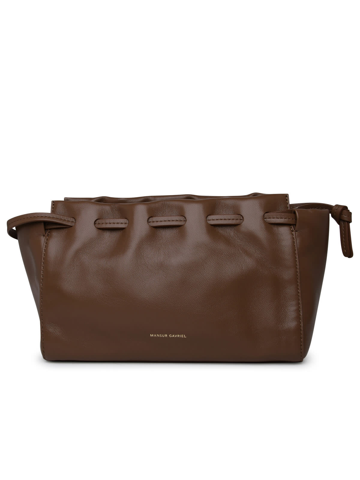 bloom Small Brown Leather Crossbody Bag