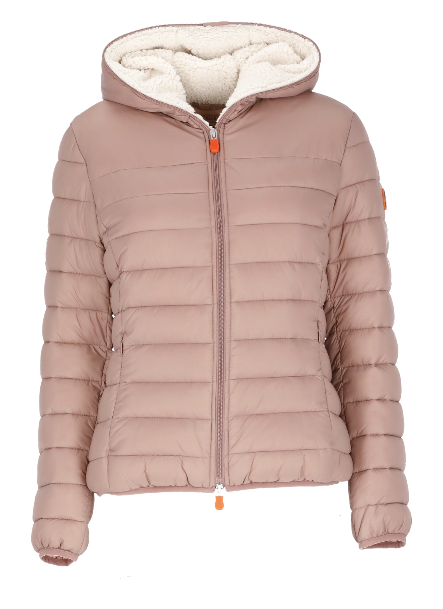 Save The Duck Gwen Short Padded Jacket In Withered Rose | ModeSens