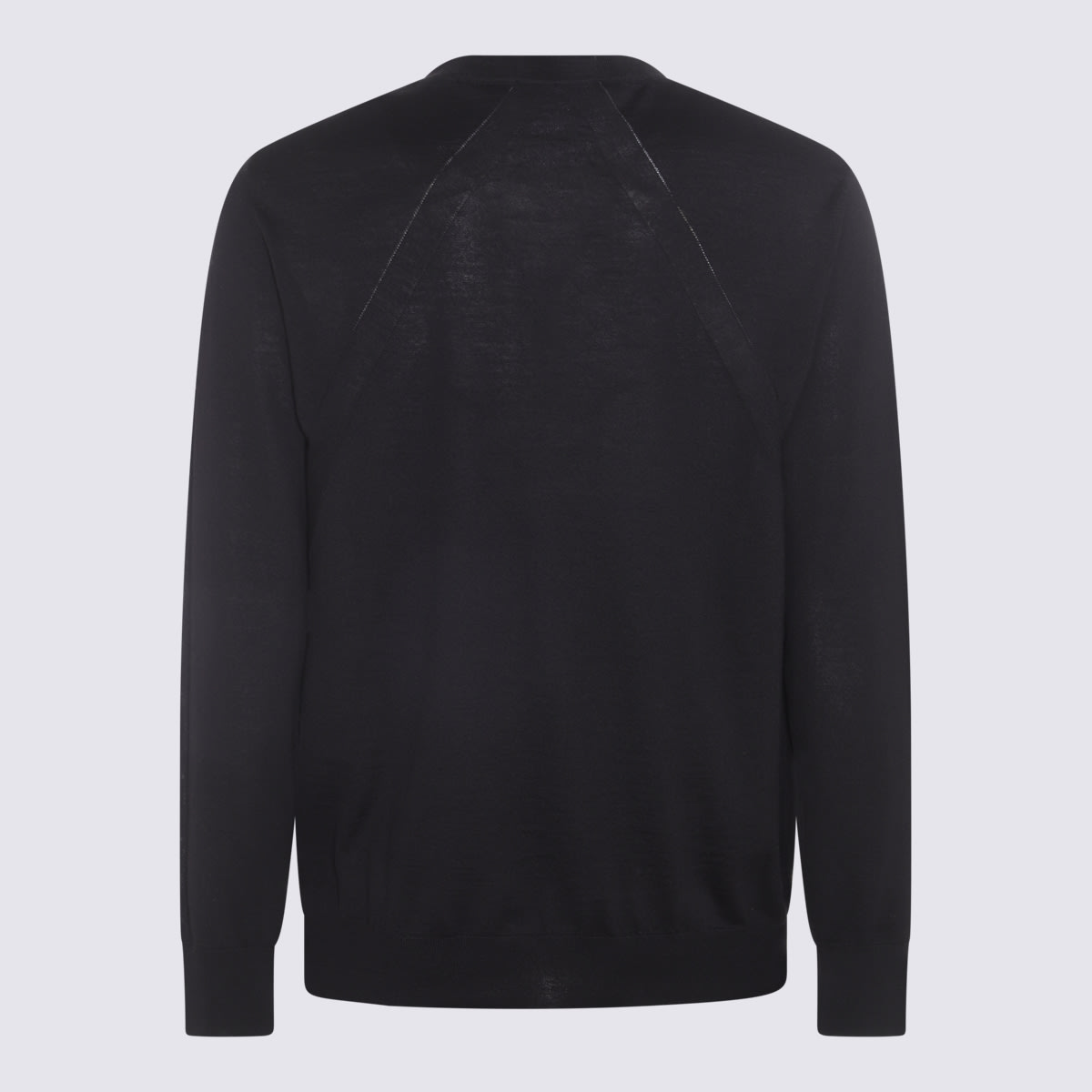 Shop Jil Sander Black Wool Knitwear