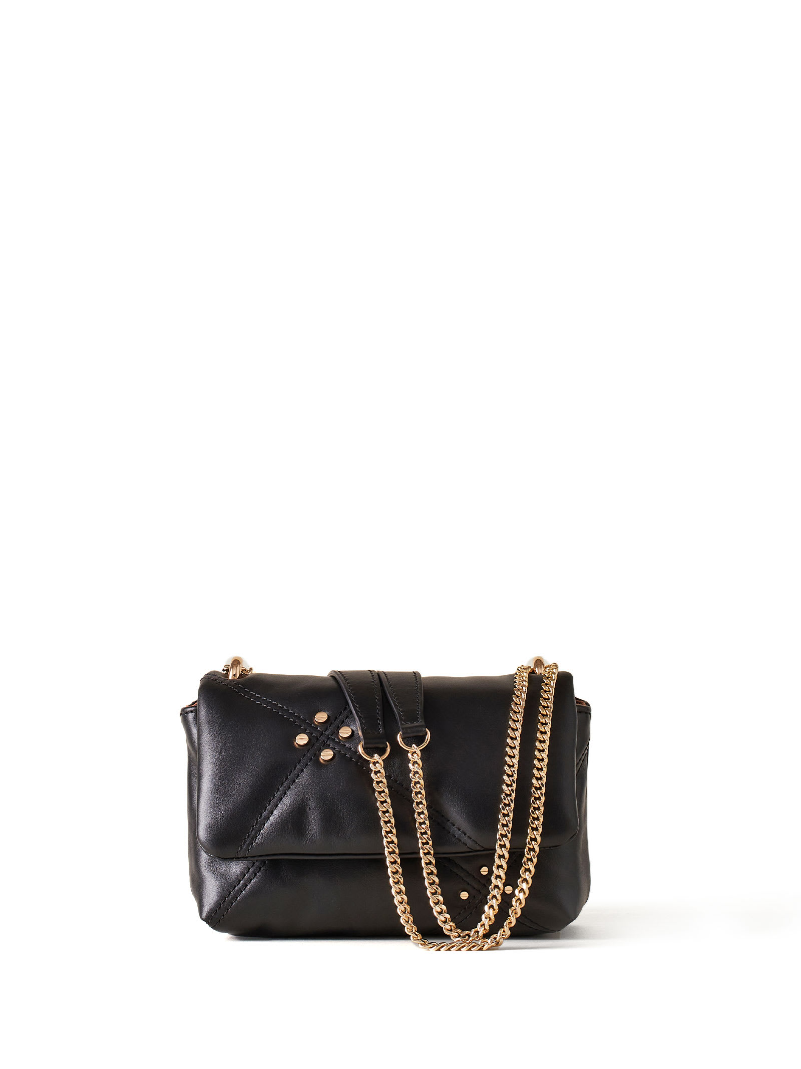 Borbonese Mini Bag With Studs Detail