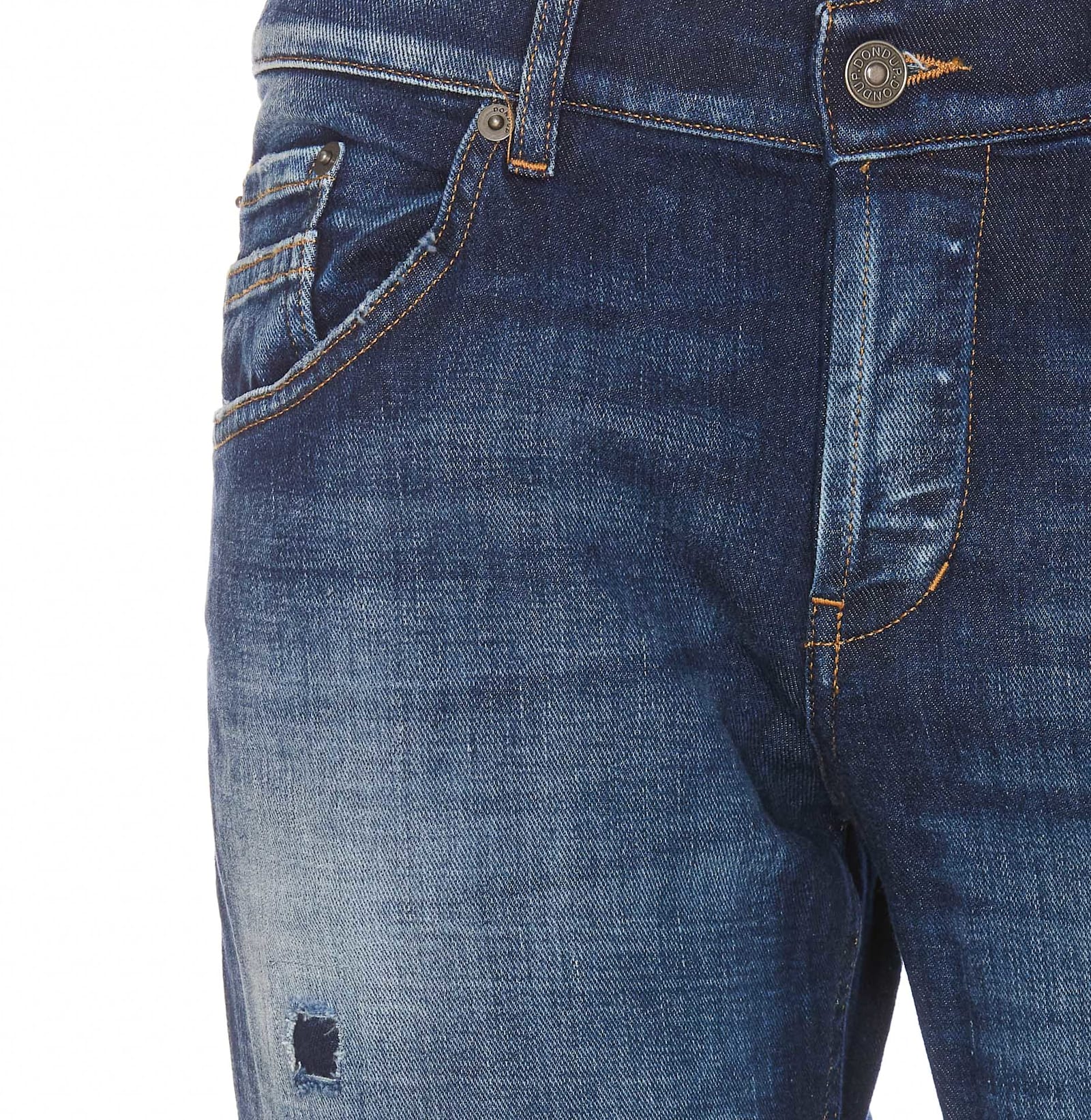 Shop Dondup Ritchie Jeans In Blue