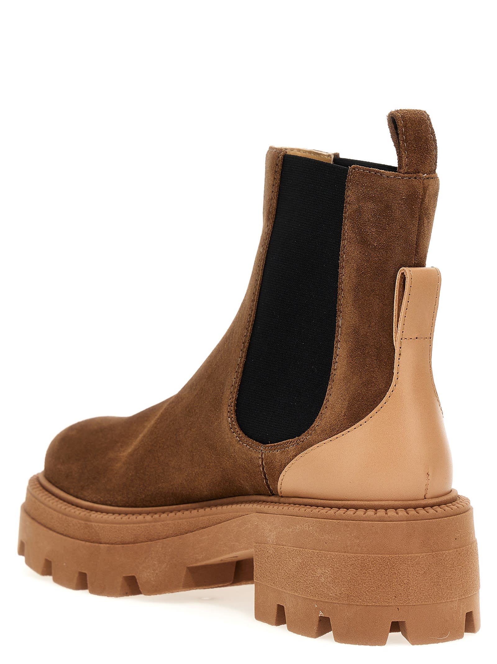 Shop Sergio Rossi Sr. Milla Ankle Boots In Brown